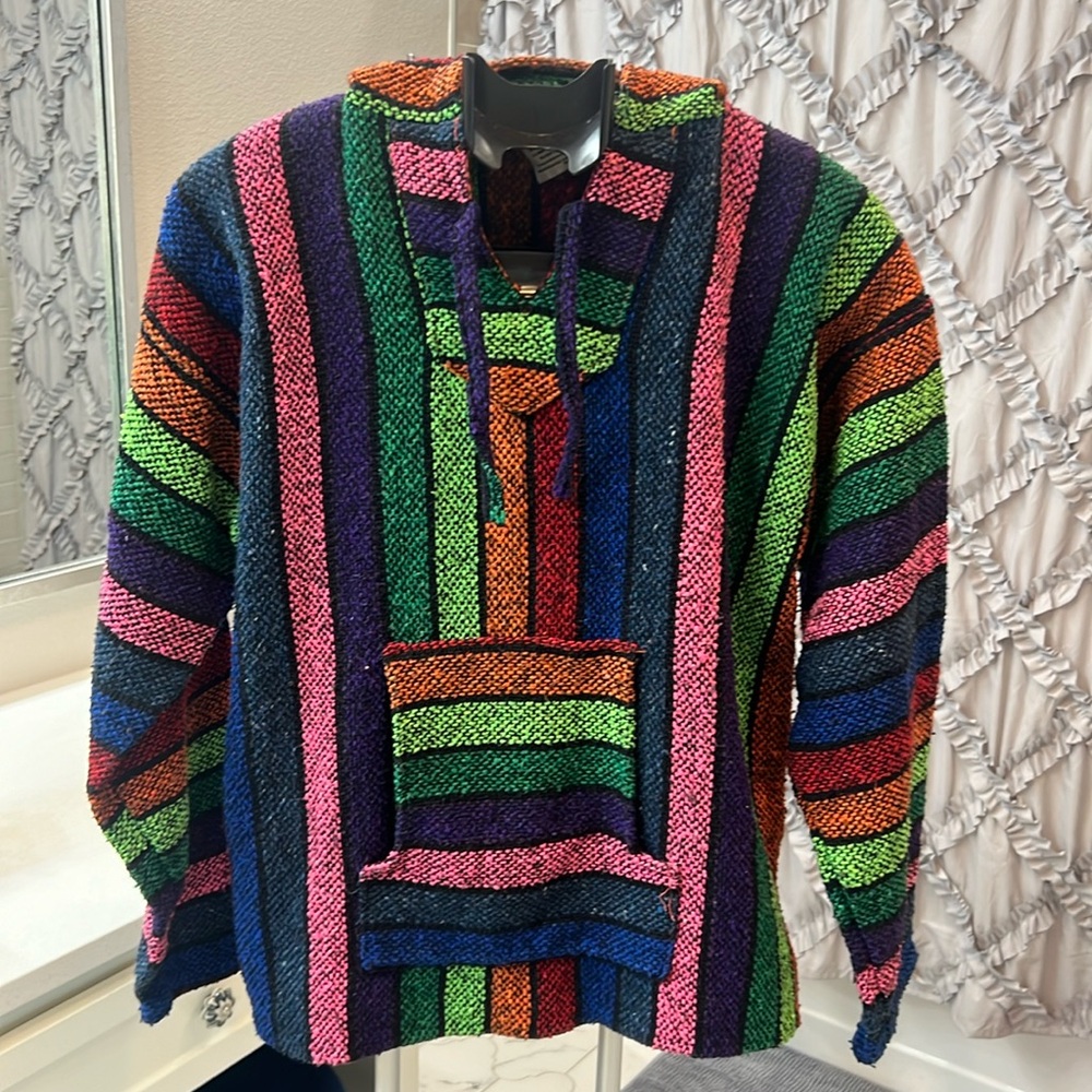 Authentic Mexican poncho